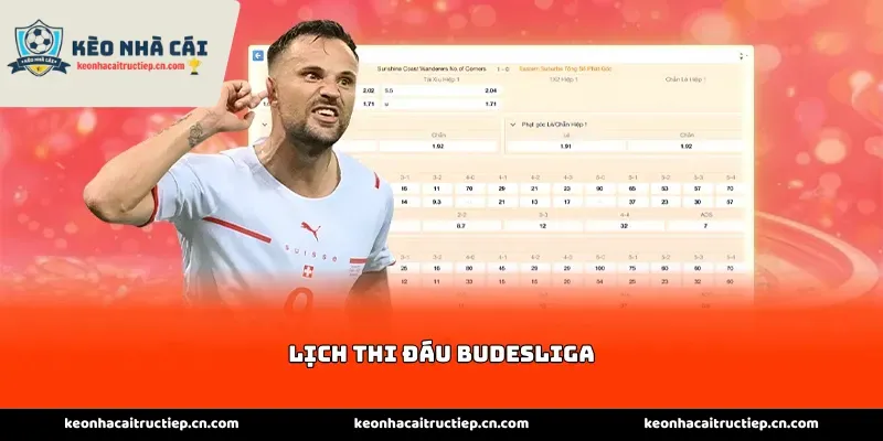 Lịch thi đáu budesliga